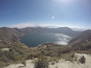 Quilatoa Lake, Ecuador
