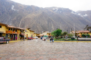 Ollantaytambo, Urubamba Valley, Peru, Main Square