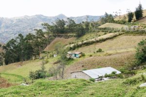 Quilotoa, Farm, Ecuador, View