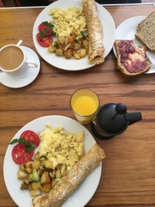 Huaraz, Peru, California Cafe Breakfast