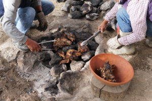 Pachamanca Lunch, Ollantaytambo, Urubamba Valley, Peru, BBQ, Pressure Cooker