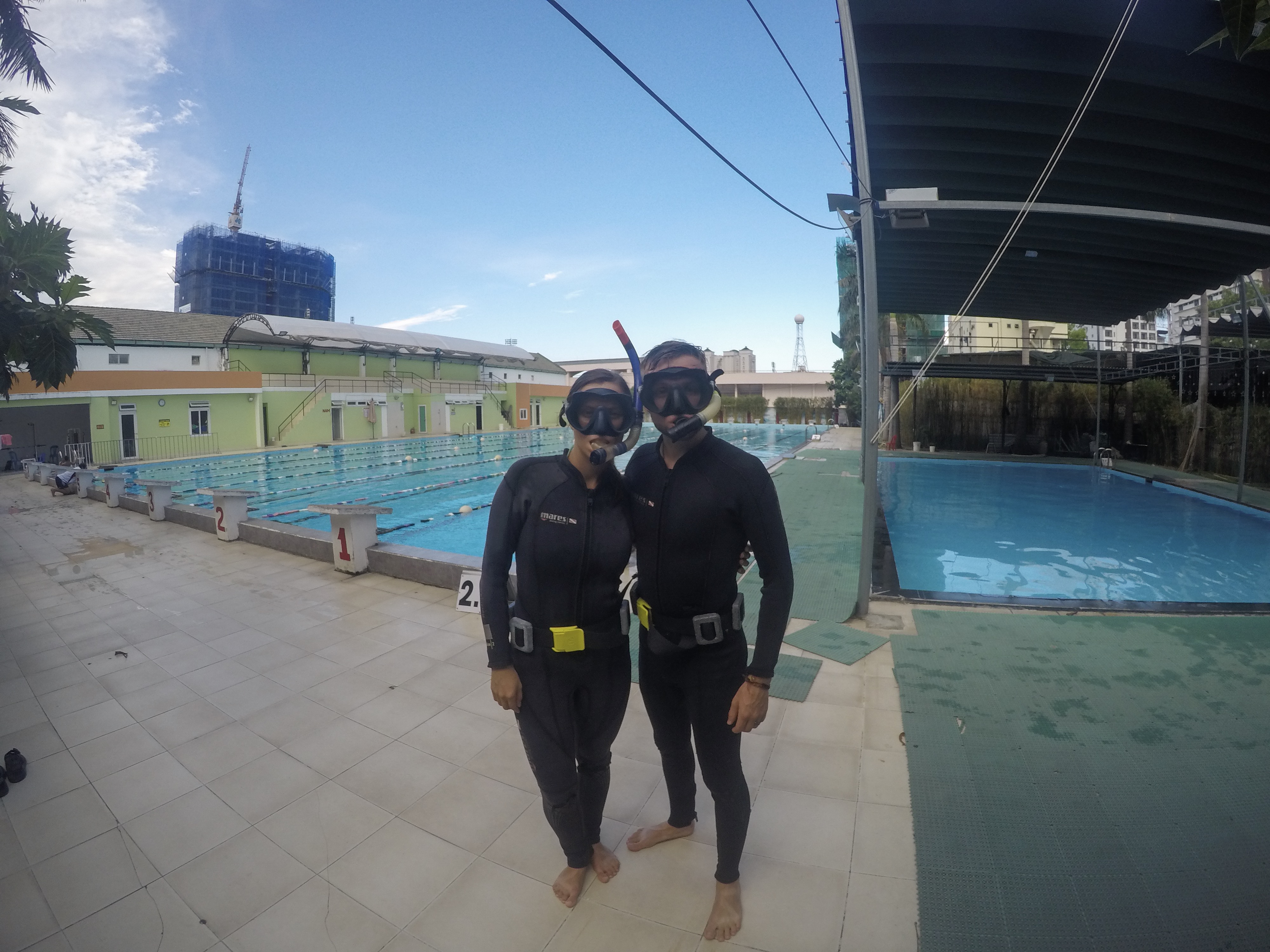 scuba diving, Vietnam, pool day, padi