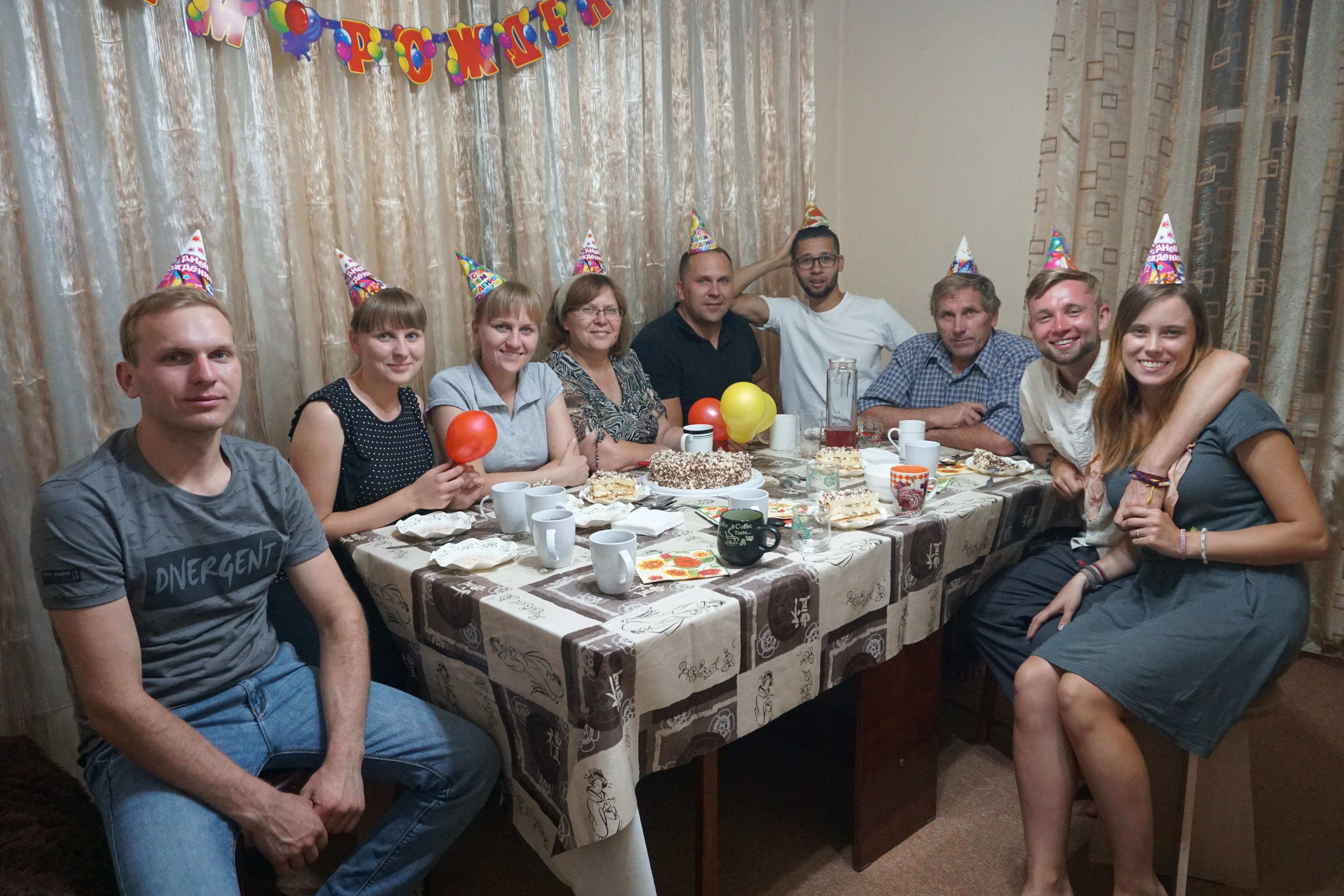 Bishkek, Kyrgyzstan, friends